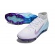 Nike Air Zoom Mercurial Superfly X Elite SG White Purple Blue