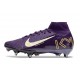 Nike Air Zoom Mercurial Superfly X Elite SG X MBAPPE Grand Purple Pale Ivory
