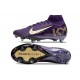 Nike Air Zoom Mercurial Superfly X Elite SG X MBAPPE Grand Purple Pale Ivory