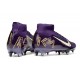 Nike Air Zoom Mercurial Superfly X Elite SG X MBAPPE Grand Purple Pale Ivory