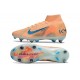 Nike Air Zoom Mercurial Superfly X Elite SG KM Orange Blue