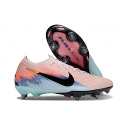 Nike Air Zoom Mercurial Vapor 16 Elite SG Pink Blue Black