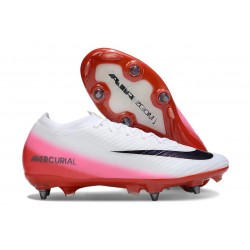 Nike Air Zoom Mercurial Vapor 16 Elite SG White Red Black