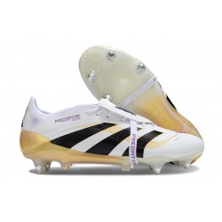 Adidas Predator Elite Fold-Over Tongue Sg White Black Gold Met