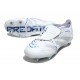 Adidas Predator Elite Fold-Over Tongue Sg White Silver Blue