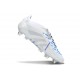 Adidas Predator Elite Fold-Over Tongue Sg White Silver Blue