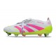 Adidas Predator Elite Fold-Over Tongue Sg White Pink Yellow