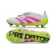 Adidas Predator Elite Fold-Over Tongue Sg White Pink Yellow