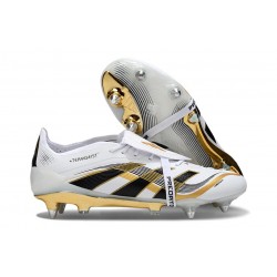 Adidas Predator Elite Fold-Over Tongue Sg White Black Gold Met