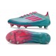 adidas F50 Elite SG Boots X MESSI Flash Aqua Lucid Pink Lucid Cyan