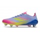adidas F50 Elite SG Boots Blue Fusion Lucid Lemon Lucid Pink