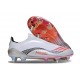 adidas F50 Elite Laceless SG Shoes X MESSI Ftwr White Lucid Red Silver Met.