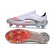 adidas F50 Elite Laceless SG Shoes X MESSI Ftwr White Lucid Red Silver Met.