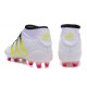 Men News adidas ACE 16.1 Primeknit FG/AG Football Cleats White Rose Yellow