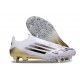 adidas F50 Elite Laceless SG Shoes White Core Black Met Gold