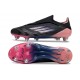 adidas F50 Elite Laceless SG Shoes Black Pink
