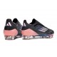 adidas F50 Elite Laceless SG Shoes Black Pink