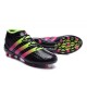 Men News adidas ACE 16.1 Primeknit FG/AG Football Cleats Black Rose Green