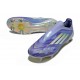adidas F50 Elite Laceless SG Shoes Purple Rush Lucid Lemon