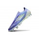 adidas F50 Elite Laceless SG Shoes Purple Rush Lucid Lemon