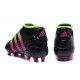 Men News adidas ACE 16.1 Primeknit FG/AG Football Cleats Black Rose Green