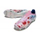 adidas F50 Elite Laceless SG Shoes White Red Blue