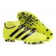 Men News adidas ACE 16.1 Primeknit FG/AG Football Cleats Yellow Black