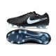 Nike Tiempo Legend 10 Elite Grass Boots Black Ice Blue