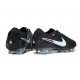 Nike Tiempo Legend 10 Elite Grass Boots Black Ice Blue