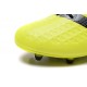 Men News adidas ACE 16.1 Primeknit FG/AG Football Cleats Yellow Black