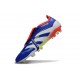 adidas Predator Elite Fold-Over Tongue FG Lucid Blue Ftwr White Solar Red