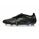 adidas Predator Elite Fold-Over Tongue FG Core Black Carbon Lucid Lemon