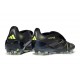 adidas Predator Elite Fold-Over Tongue FG Core Black Carbon Lucid Lemon