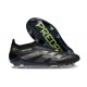 New adidas Predator 25 Elite Laceless FG Black Yellow