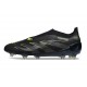 New adidas Predator 25 Elite Laceless FG Black Yellow
