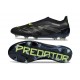 New adidas Predator 25 Elite Laceless FG Black Yellow