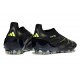 New adidas Predator 25 Elite Laceless FG Black Yellow