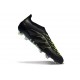 New adidas Predator 25 Elite Laceless FG Black Yellow