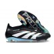 New adidas Predator 25 Elite Laceless FG Black White Blue