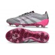 adidas Predator Elite FG Soccer Boots Gray White Pink