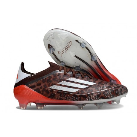 News adidas F50 Elite FG Leopard Silver Red