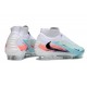 Nike Phantom 6 Elite High FG White Blue Black