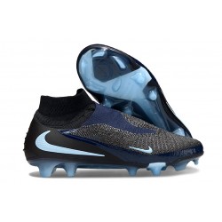 New Nike Phantom 6 Elite High FG Black Blue