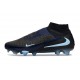 New Nike Phantom 6 Elite High FG Black Blue