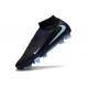 New Nike Phantom 6 Elite High FG Black Blue