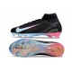 Nike Zoom Mercurial Superfly 10 Elite FG Black Blue Pink