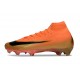 Nike Zoom Mercurial Superfly 10 Elite FG Orange Black Gold