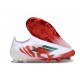 New adidas F50 Laceless Elite FG White Red Green