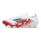New adidas F50 Laceless Elite FG White Red Green