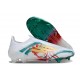 New adidas F50 Laceless Elite FG White Green Gold